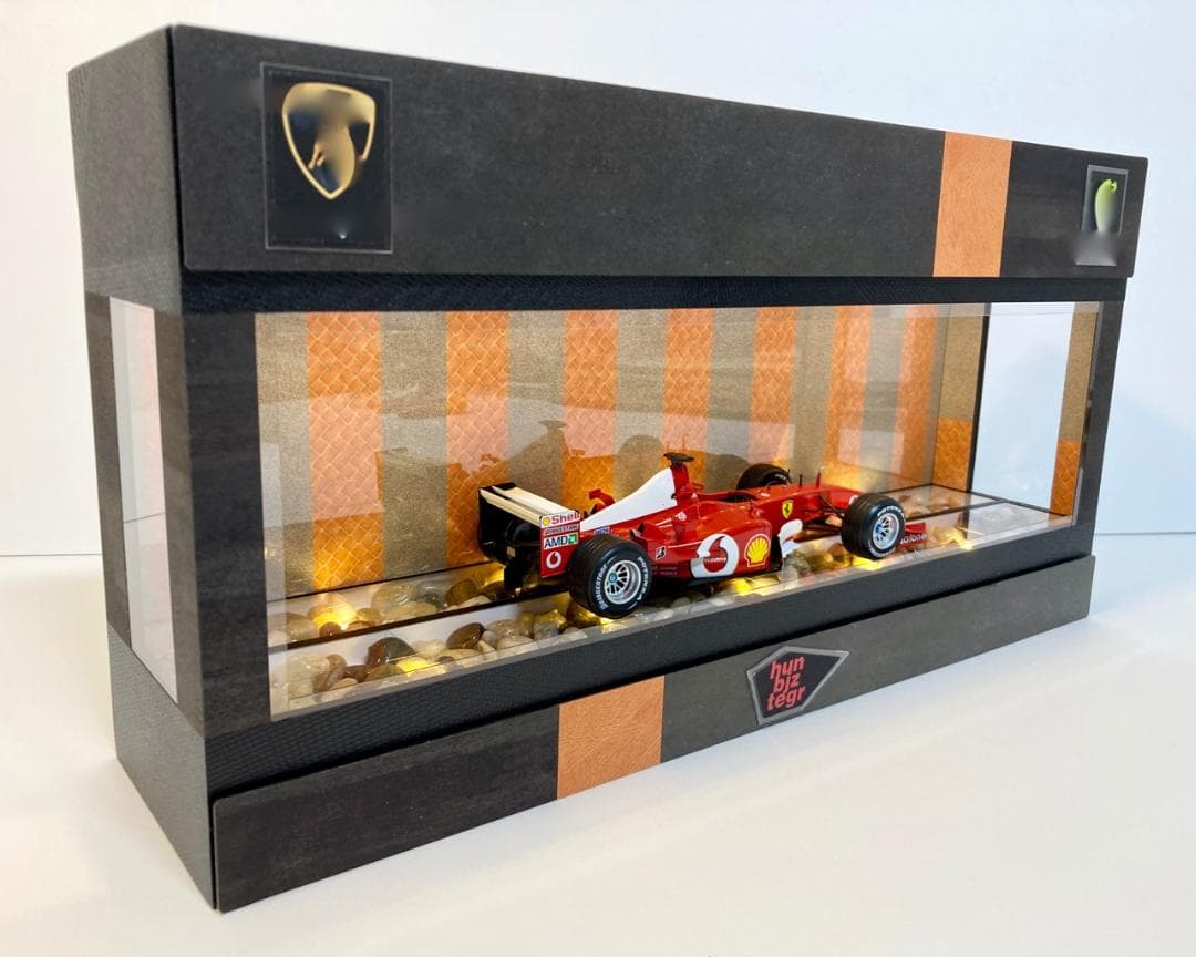 ストーン＆レジン・1/64~1/24・ディスプレーBOX/スタイリッシュ