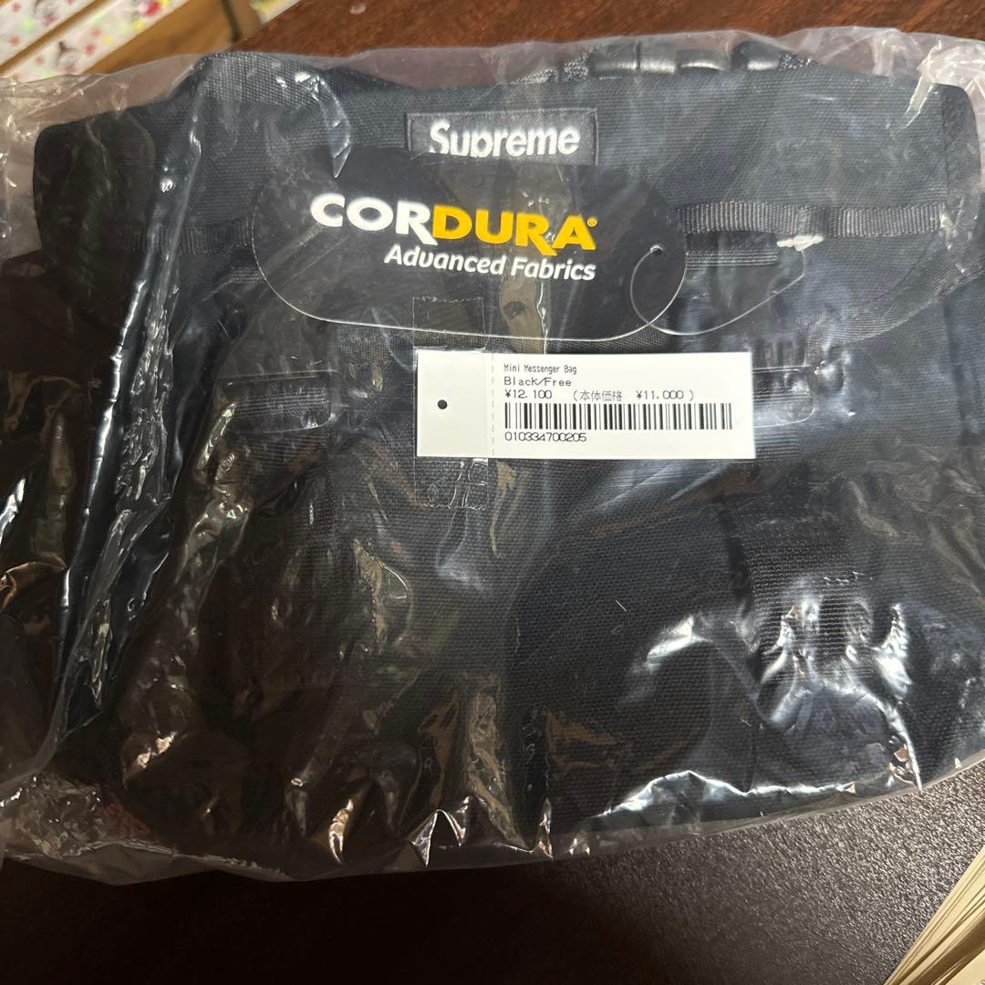 バッグ supreme mini messenger bag black