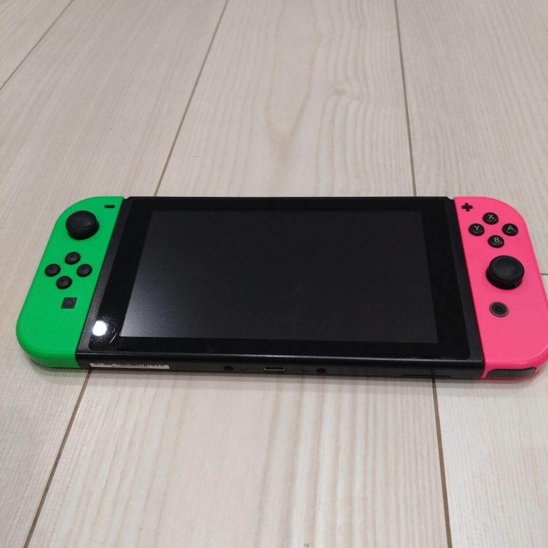 Nintendo Switch グリーン・ピンクジョイコン　ジャンク