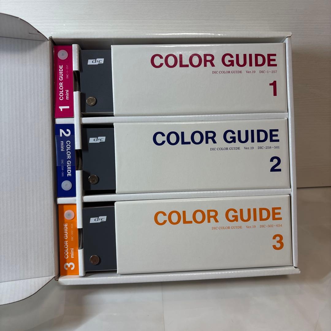 DIC COLOR GUIDE セット 1 2 3 第19版
