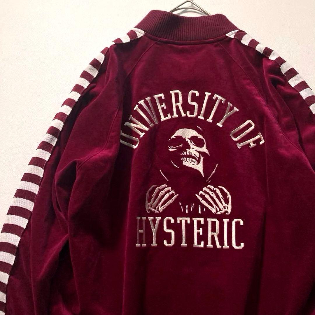 【くく】ヒステリックグラマー　スーベニアジャケット ベロア ボルドー 中古・古着通販】Hysteric Glamour (ヒステリックグラマー) バイク
