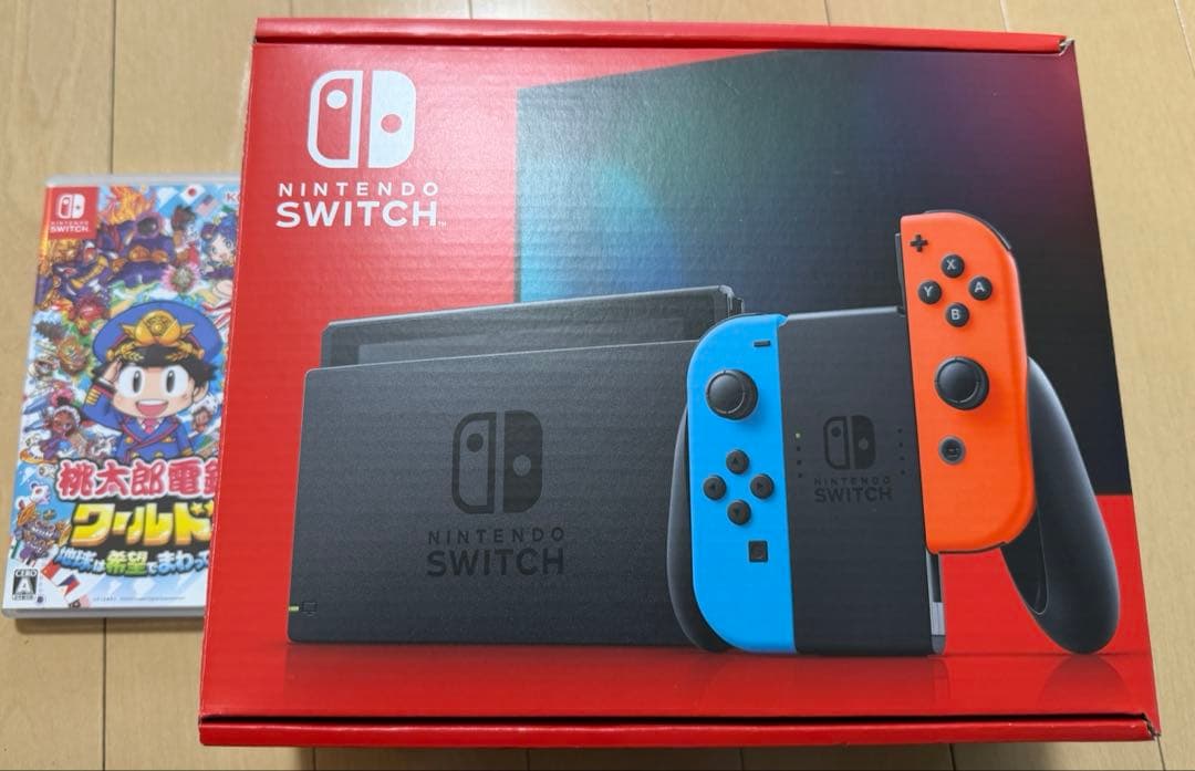 【美品】Nintendo Switch 本体+桃鉄ワールドセット Amazon.co.jp: 桃太郎電鉄ワールド ~地球は希望でまわってる! ~ : ゲーム
