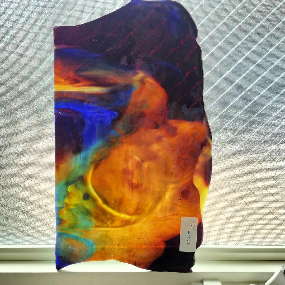 ステンドグラス ガラス 素材 端材 5枚 - メルカリ