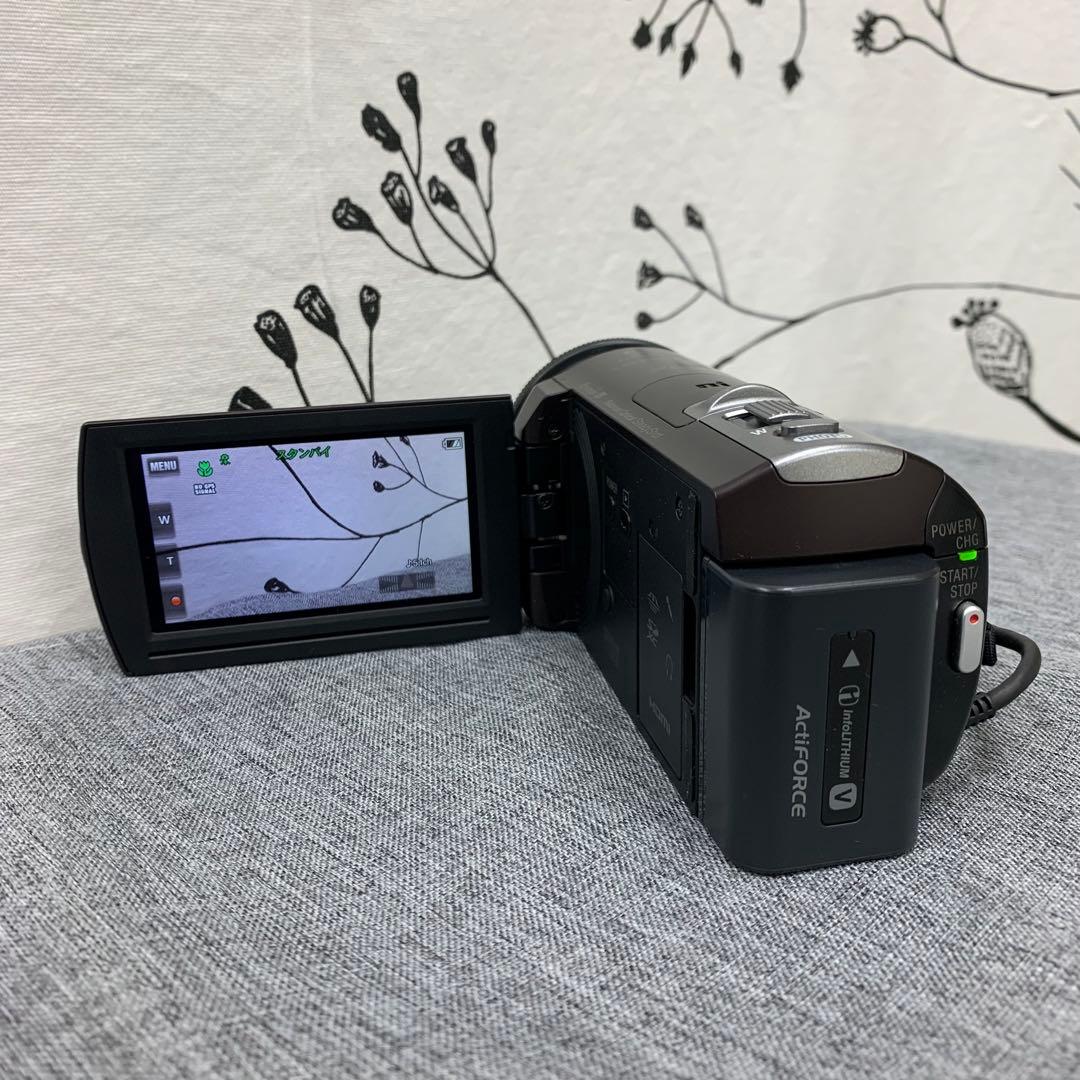 【動作確認済み】SONY　Handycam　HDR-CX430V 13年製 Amazon | SONY ビデオカメラ HANDYCAM CX430V 光学30倍 内蔵メモリ32GB