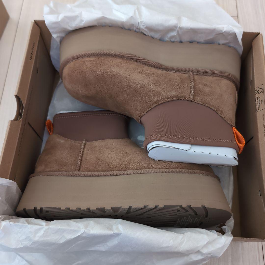 靴 UGG W CLASSIC MINI DIPPER 7 USA