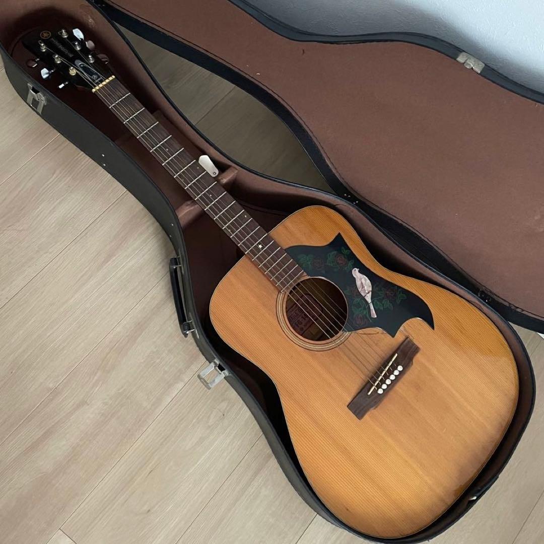 【ビンテージ！】YAMAHA FG-140アコ 一スティックギター 赤ラベル YAMAHA FG-140 赤ラベル 1970-1971年（中古/送料無料）【楽器検索