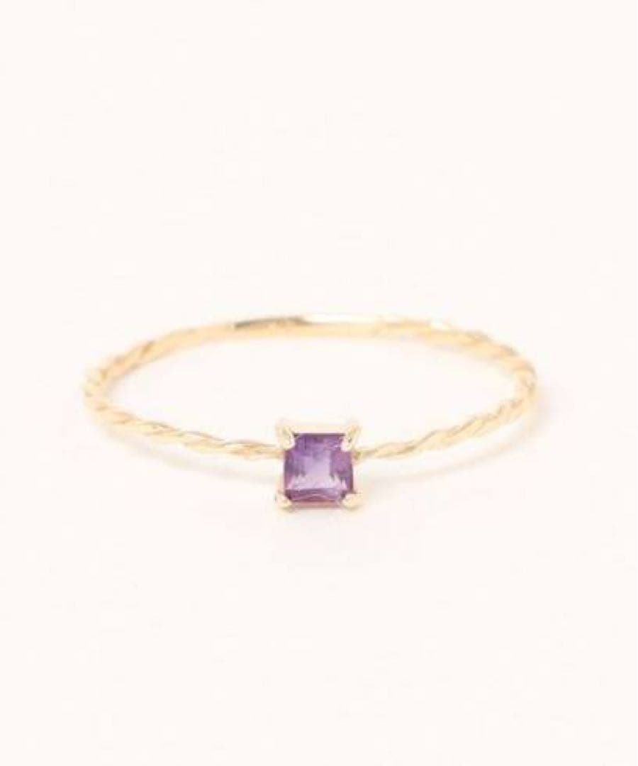 未使用 con affetto K10 アメジストリング