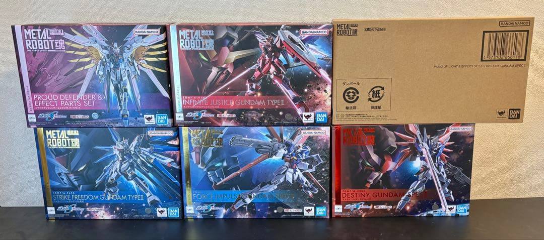 メタルロボット魂 劇場版 機動戦士ガンダムSEED FREEDOM 6点セット Amazon.co.jp: TAMASHII NATIONS METAL ROBOT Spirits Mobile Suit