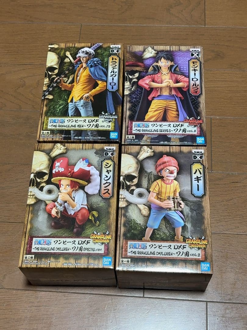 ワンピース ＃バギー＃シャンクス＃モンキーロールフィ＃トラファルガー・ロー