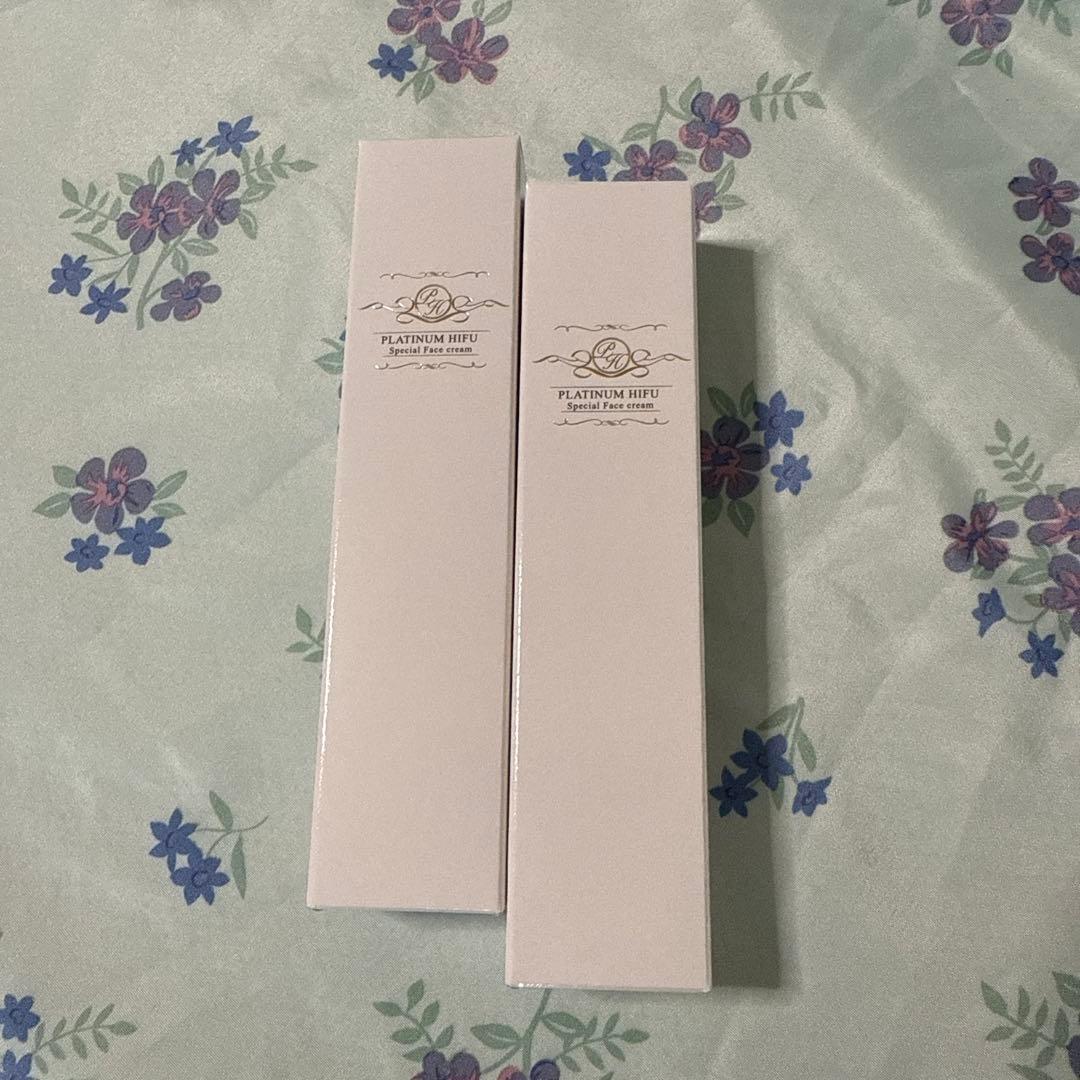プラチナハイフ 顔用クリーム 15g 2本セット