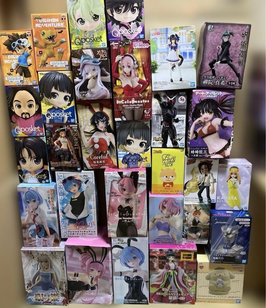 [箱凹み、破れ、色褪せあり] プライズフィギュア　30体