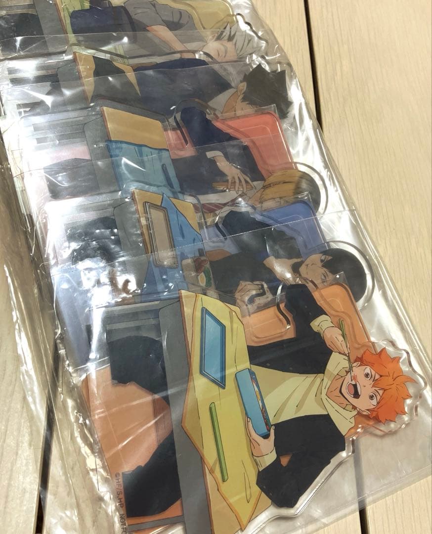 【非売品】ニッスイ ハイキュー!! アクスタ 6体セット コンプリート ハイキュー！！』アクリル“X”フィギュアコレクション 第2弾 （全18