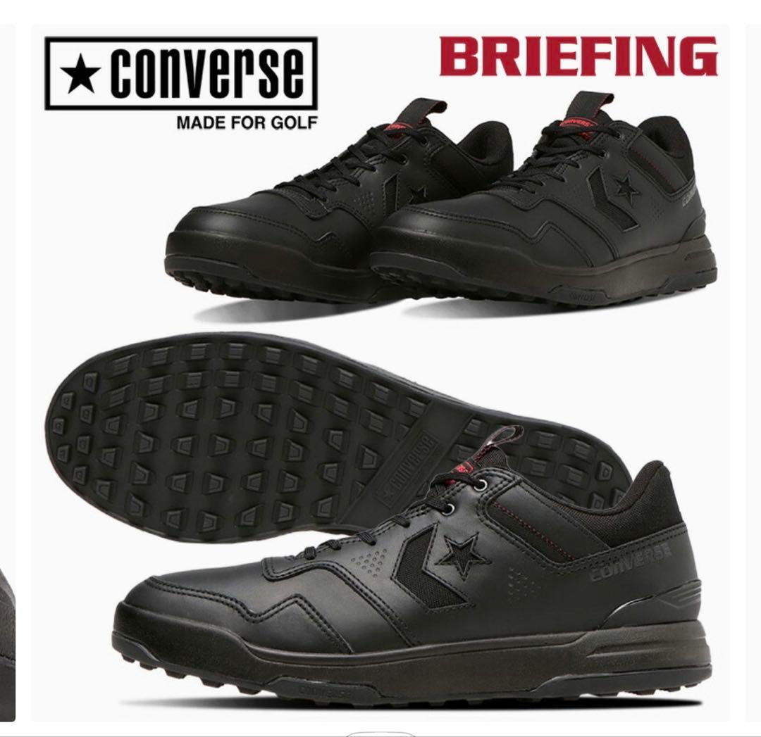 美品　 コンバース　ブリーフィングコラボ　 ゴルフシューズ サイズ24cm