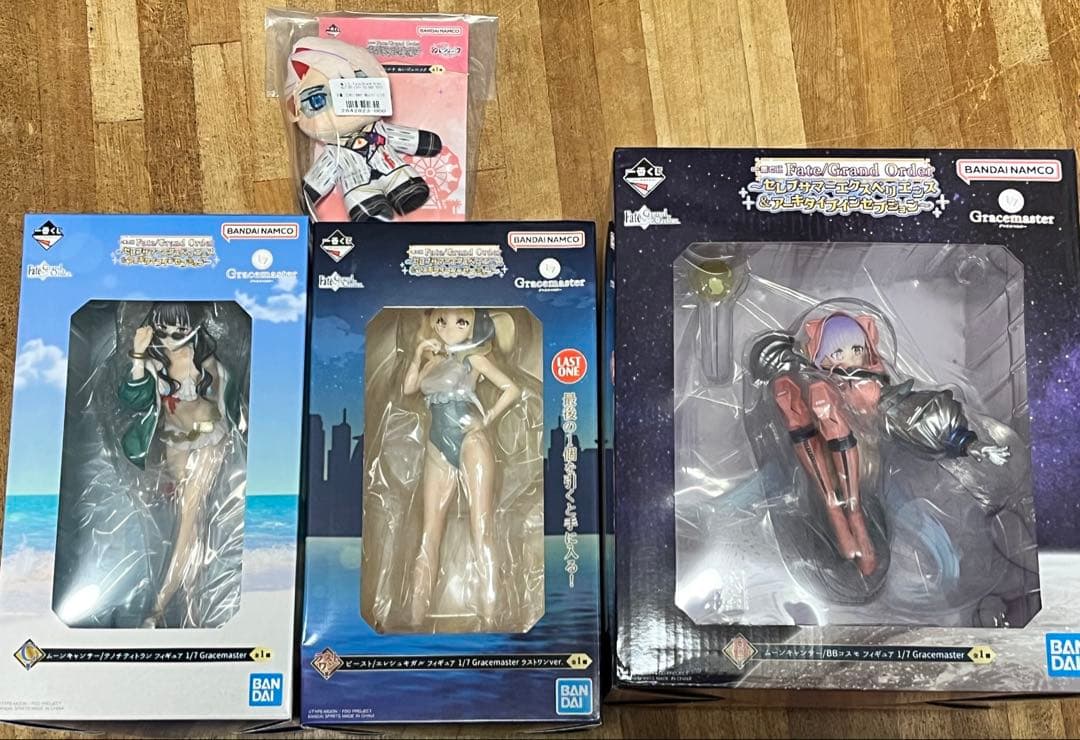 一番くじ Fate/Grand Order B賞C賞D賞ラストワン賞 4点セット