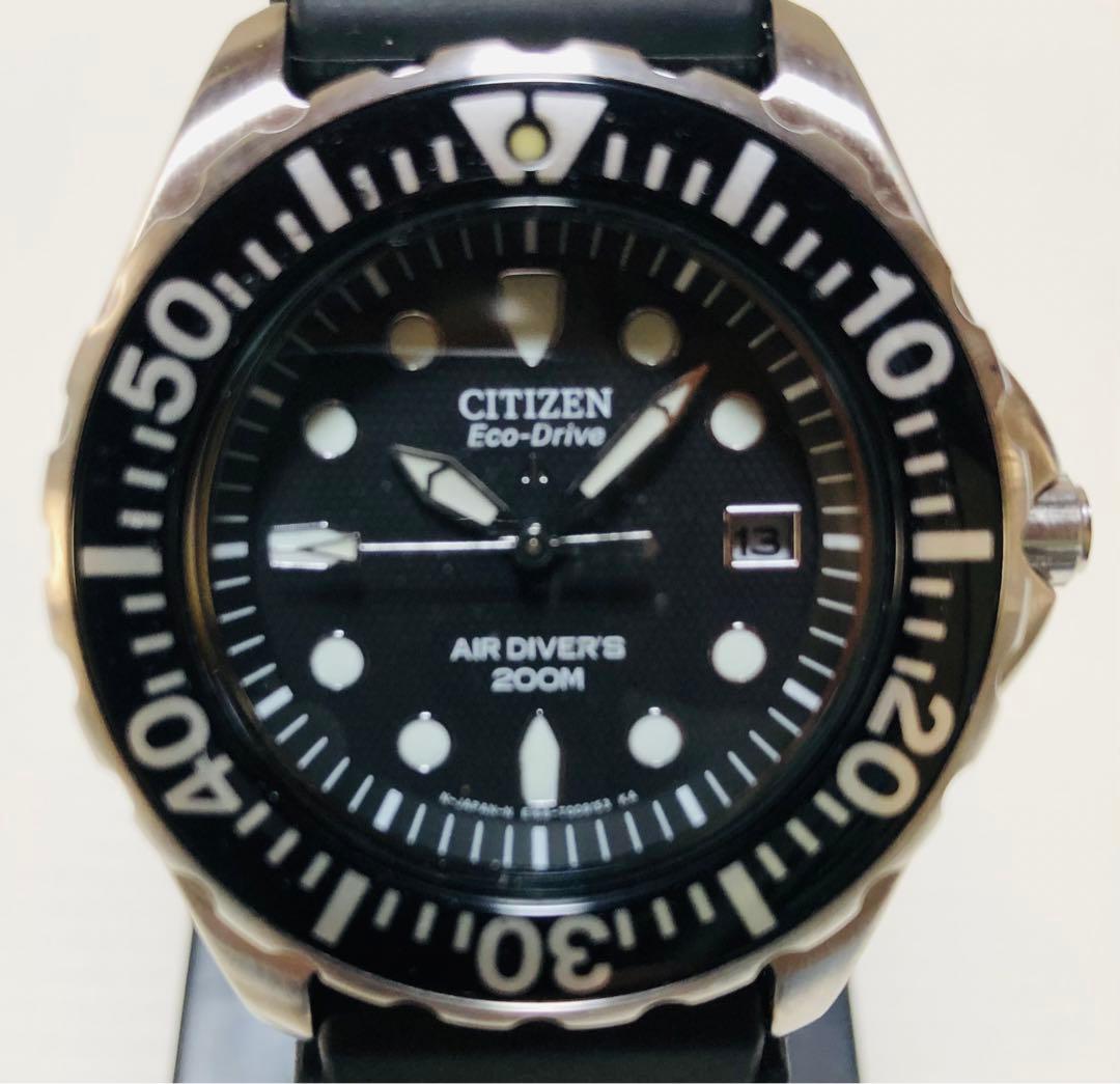 シチズンダイバーズウォッチECODRIVE E168-T005446 - メルカリ
