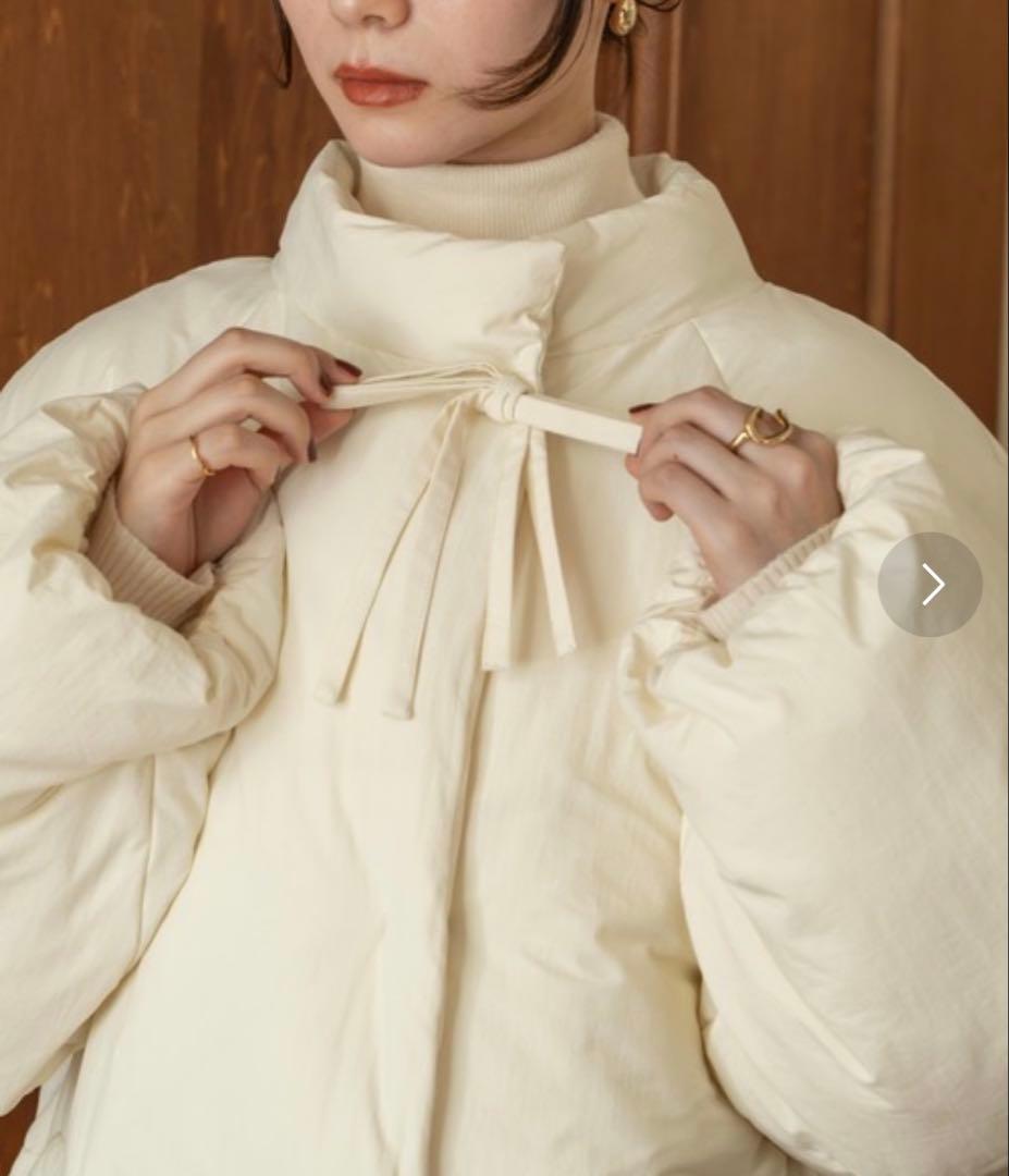 hinari 中綿ミドルリボンコート - メルカリ