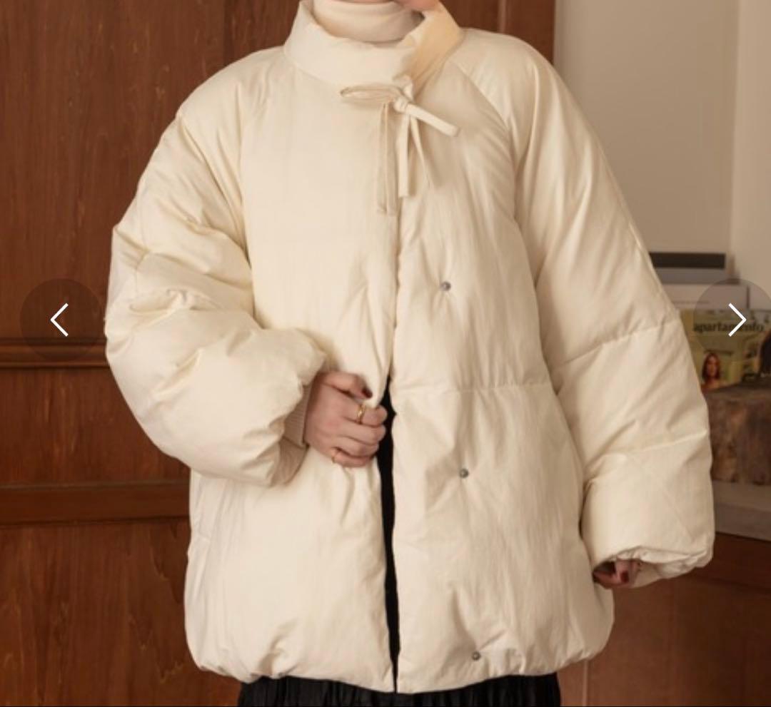 hinari 中綿ミドルリボンコート - メルカリ