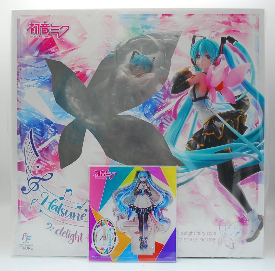 特典アクリルスタンド付き！ 初音ミク delight fairy style 中古】(本体A-/箱B)【あみあみ限定特典】初音ミク delight fairy style