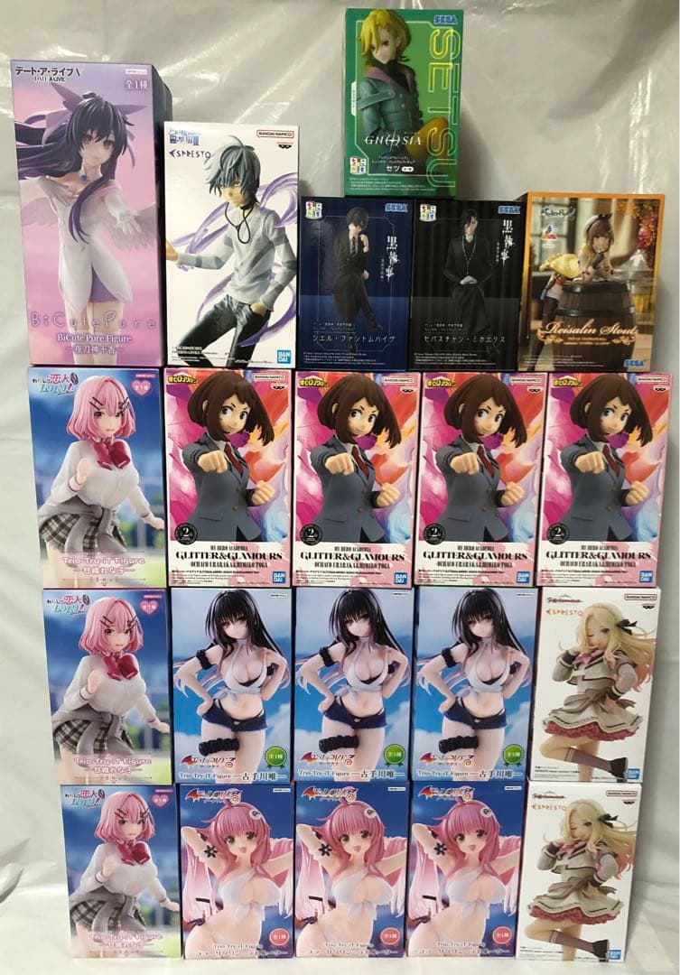 本日のみ】最新 プライズフィギュア 24点 わたなれ とらぶる ヒロアカ