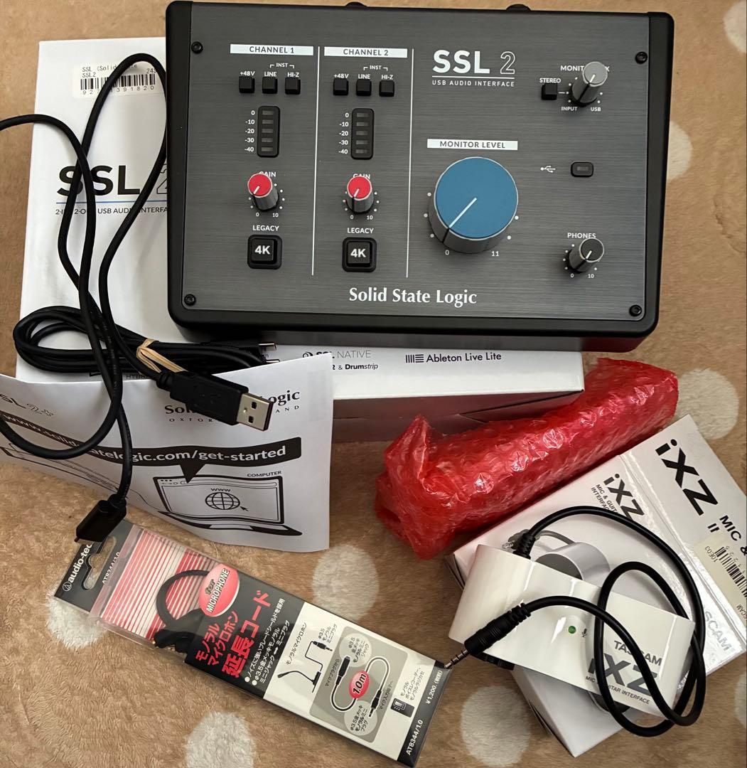 【オマケ付き】SSL2オーディオインターフェイス ＆オマケ