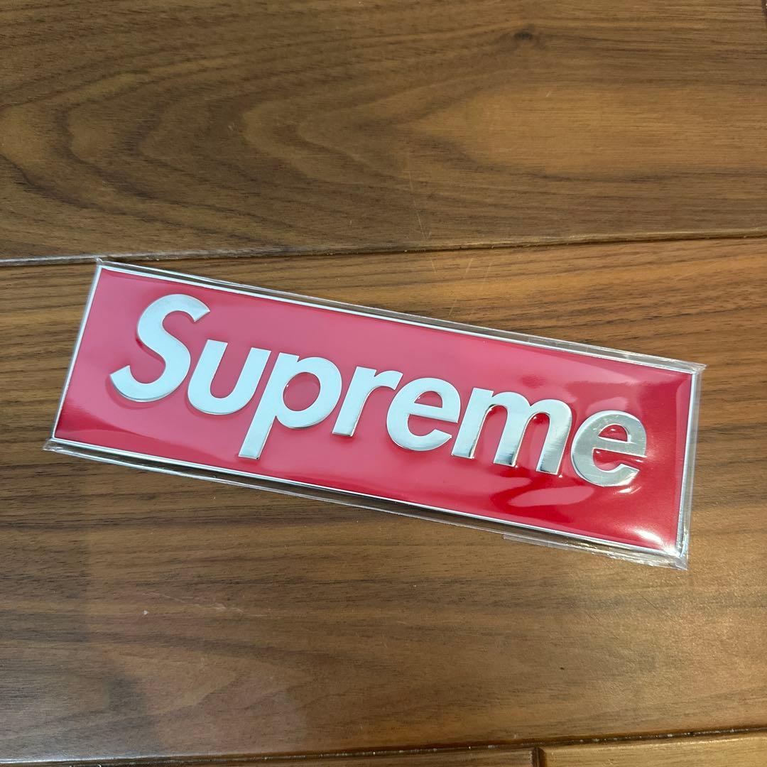 新品Supreme シュプリーム Box Logo ボックスロゴカーエンブレム 新品Supreme シュプリーム Box Logo ボックスロゴカーエンブレム