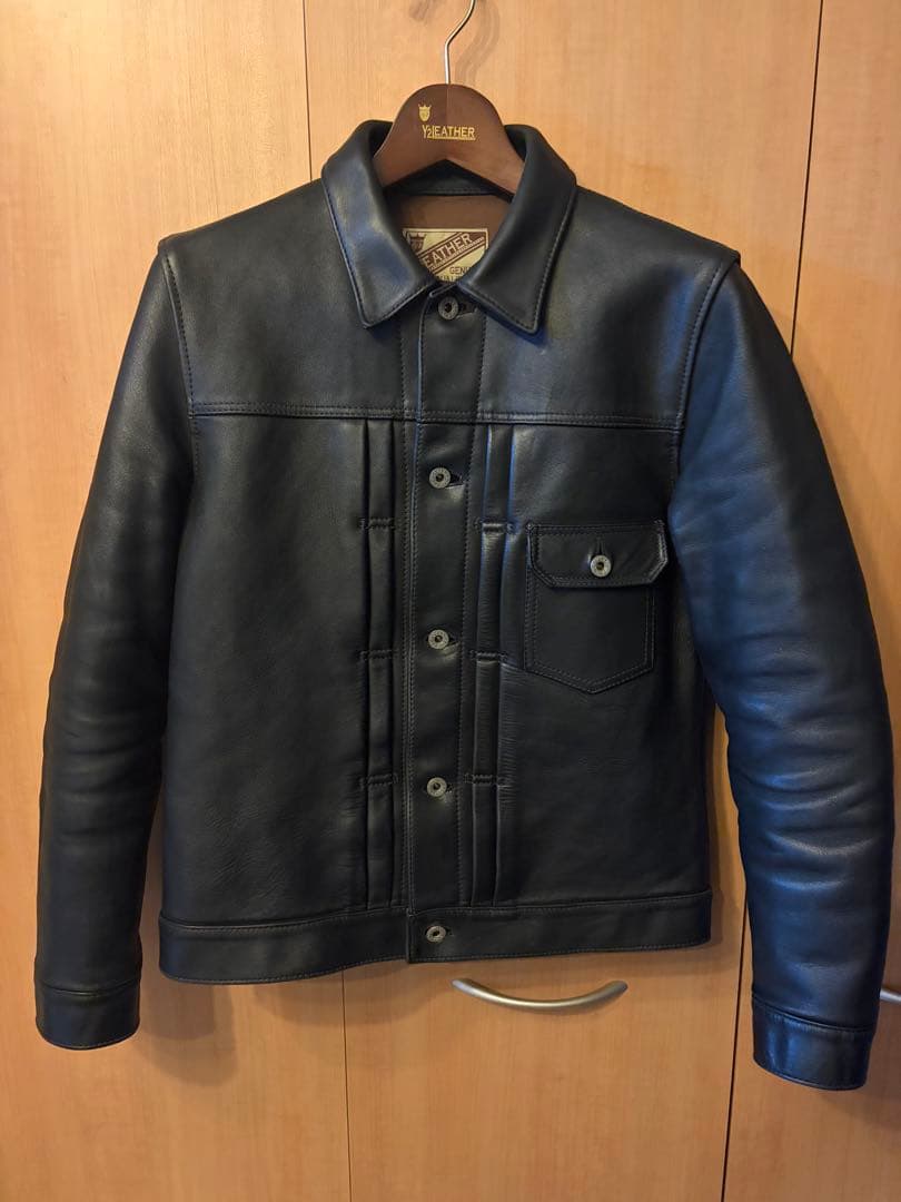 Y2LEATHER EB-140 1st Type Gジャン サイズ40