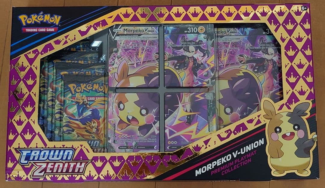 【ポケモンカード】海外限定モルペコV-Unionプレミアムプレイマットセット