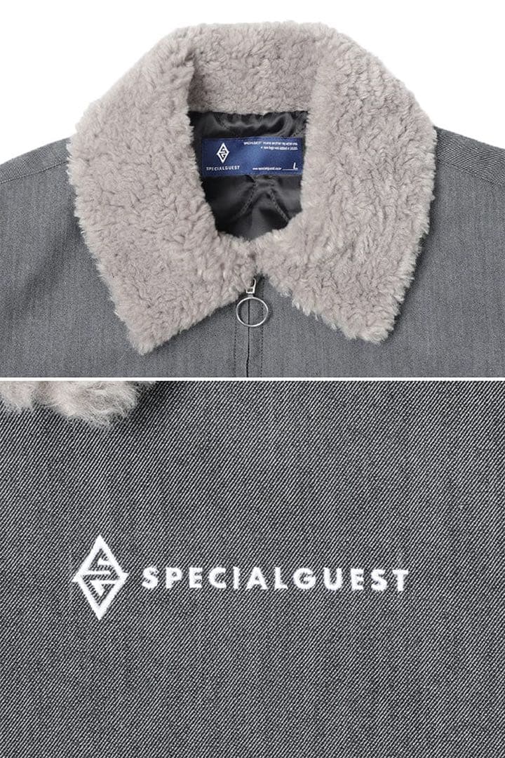 美品】SPECIAL GUEST ボア襟付きジャケット スノボ ウェア