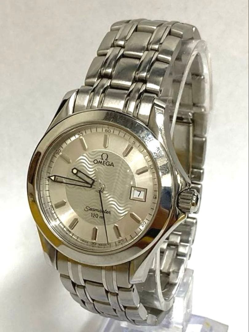 【美品】OMEGA Seamaster 120m（型番：2521.31） Omega Seamaster 120M Quartz Date 2511.20