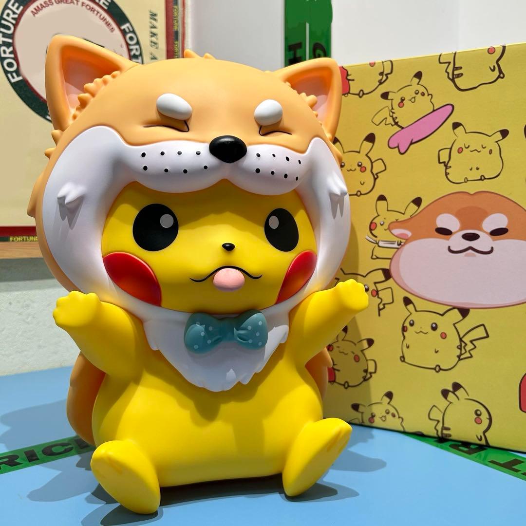 犬耳ピカチュウ フィギュア 約32cm