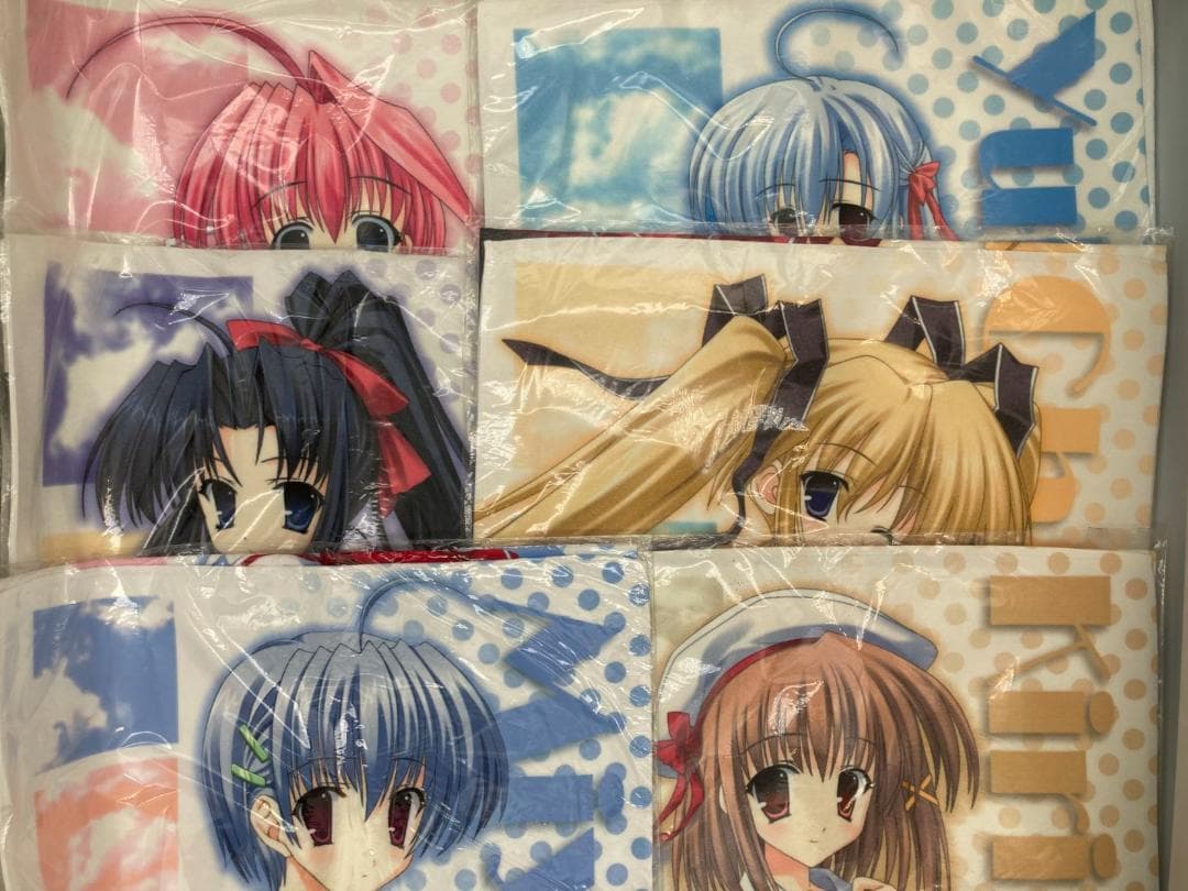 Gift マイクロファイバータオル　6枚　莉子　霧乃　未遊　千紗　縁　綸花