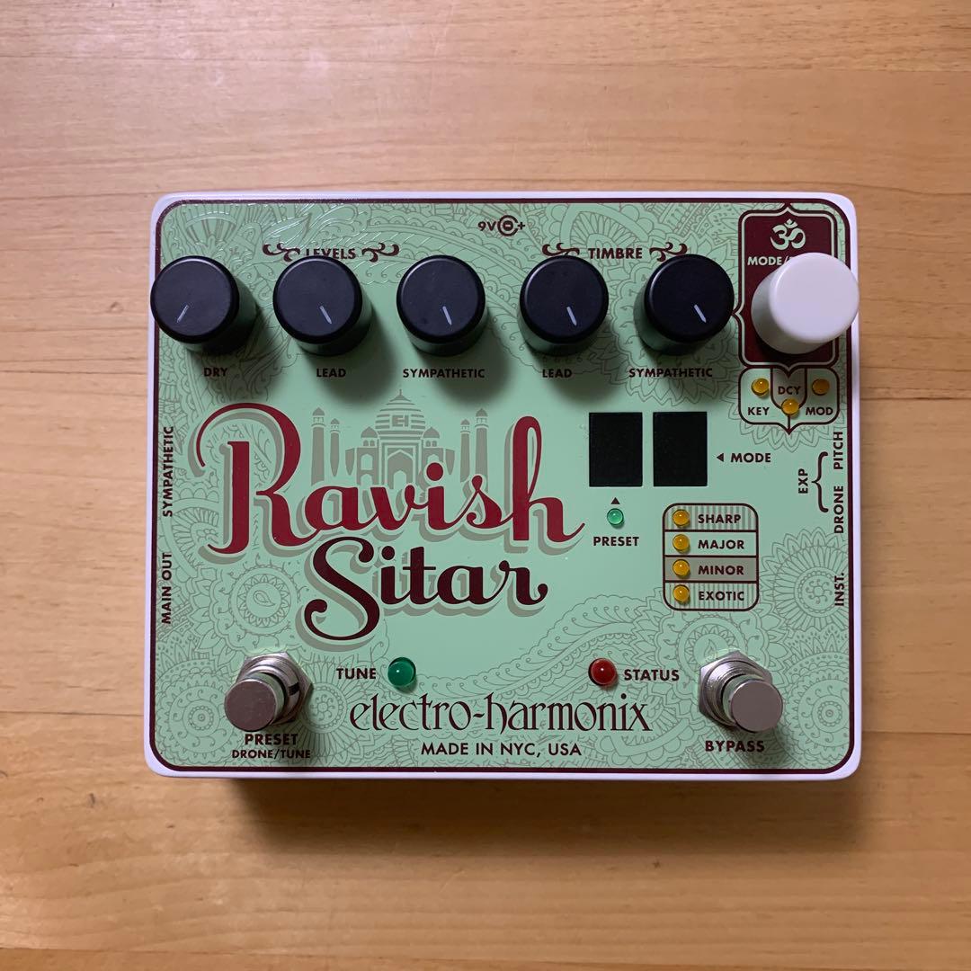 EHX Ravish Sitar Electro Harmonix エレハモ