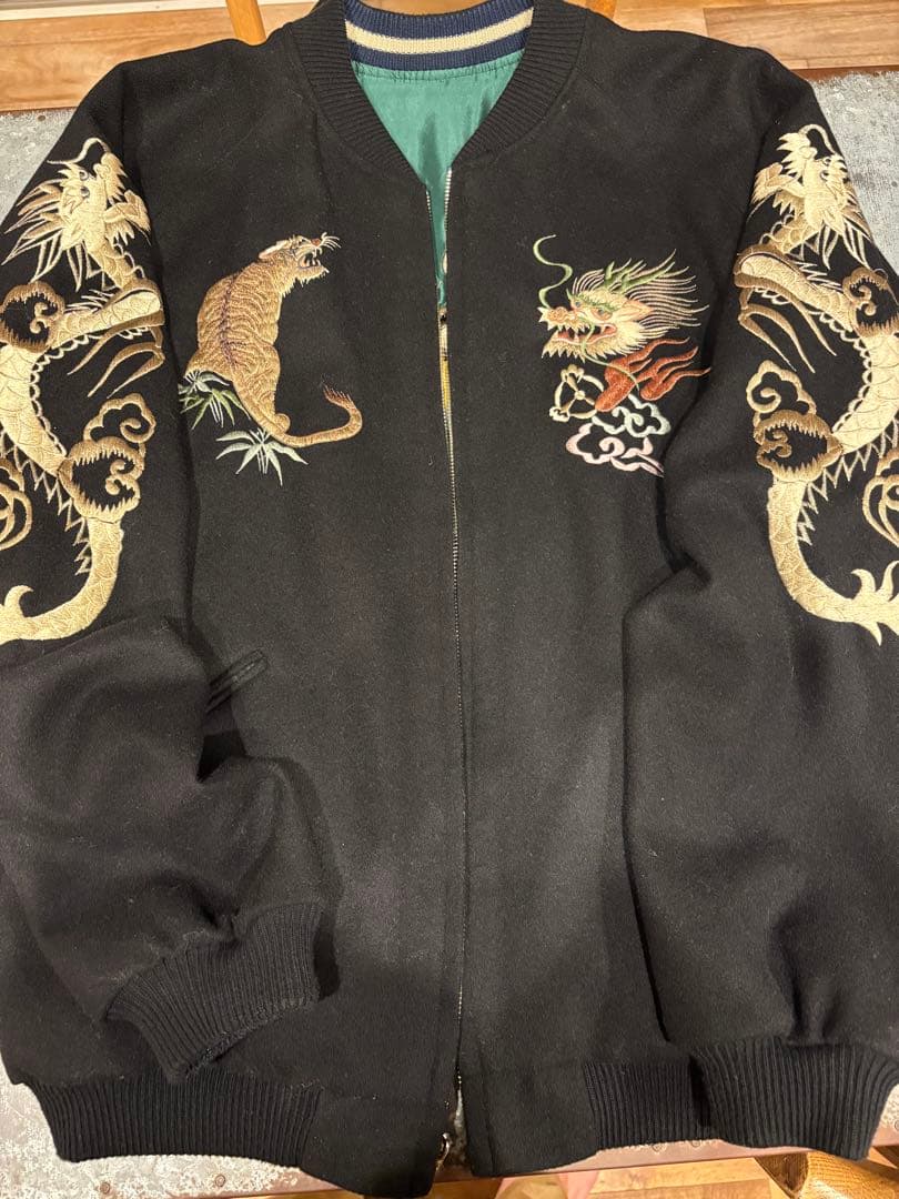 【激レア】GOLD wool souvenir jacket SOUVENIR JACKET - TAILOR TOYO - テーラー東洋