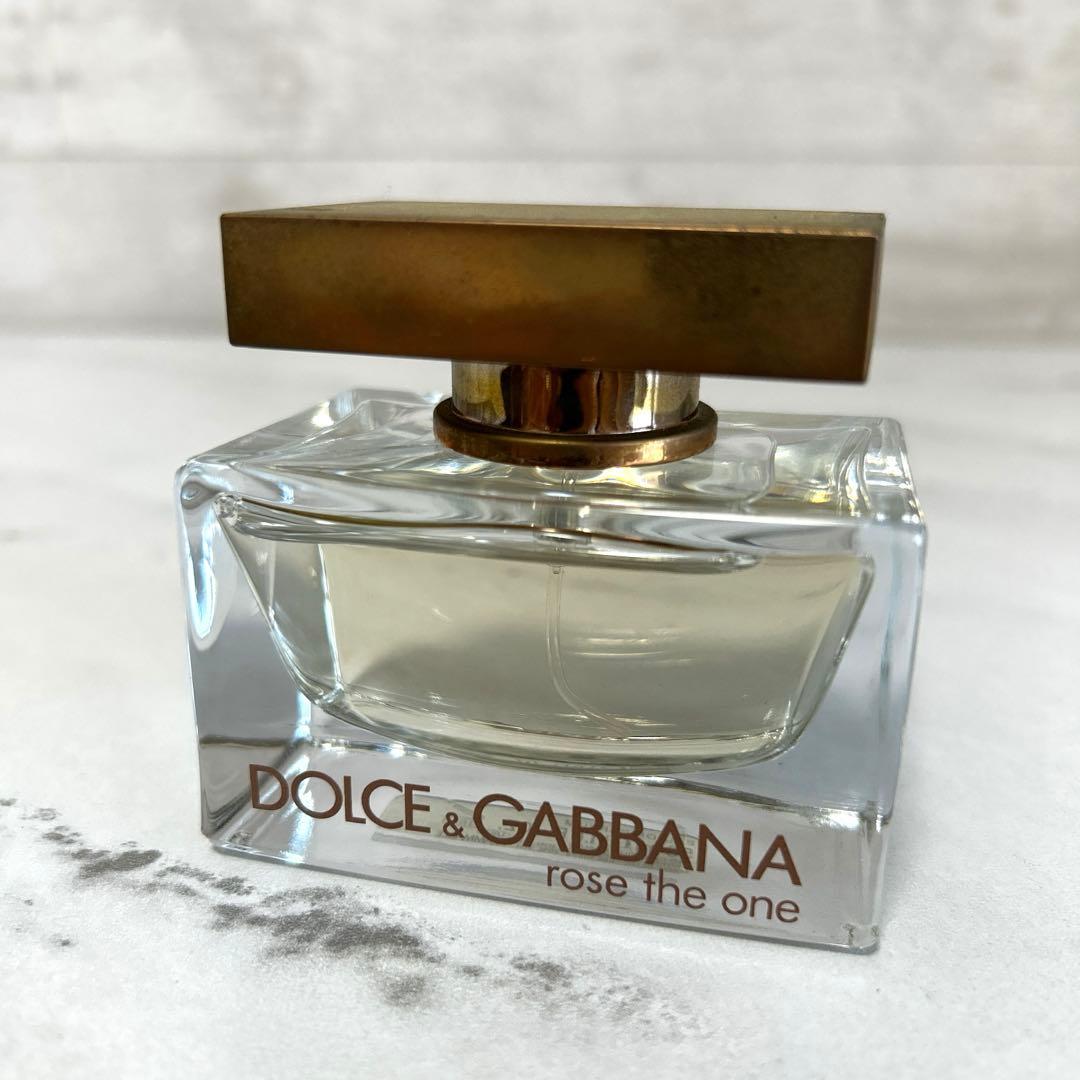 ほぼ満量ドルチェ&ガッバーナ　ローズ　ザ・ワン　オードパルファム　香水　50ml
