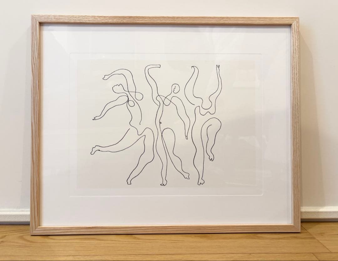 パブロ・ピカソ ダンス ポスター シルクスクリーン - メルカリ