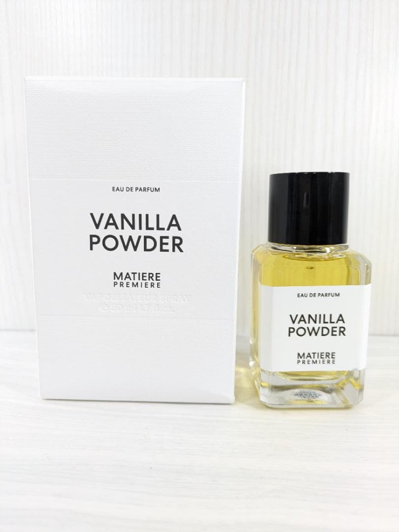 バニラ　パウダー　マティエール　プルミエール　オードパルファム　50ml マティエール プルミエールの新作「バニラ パウダー オードパルファム
