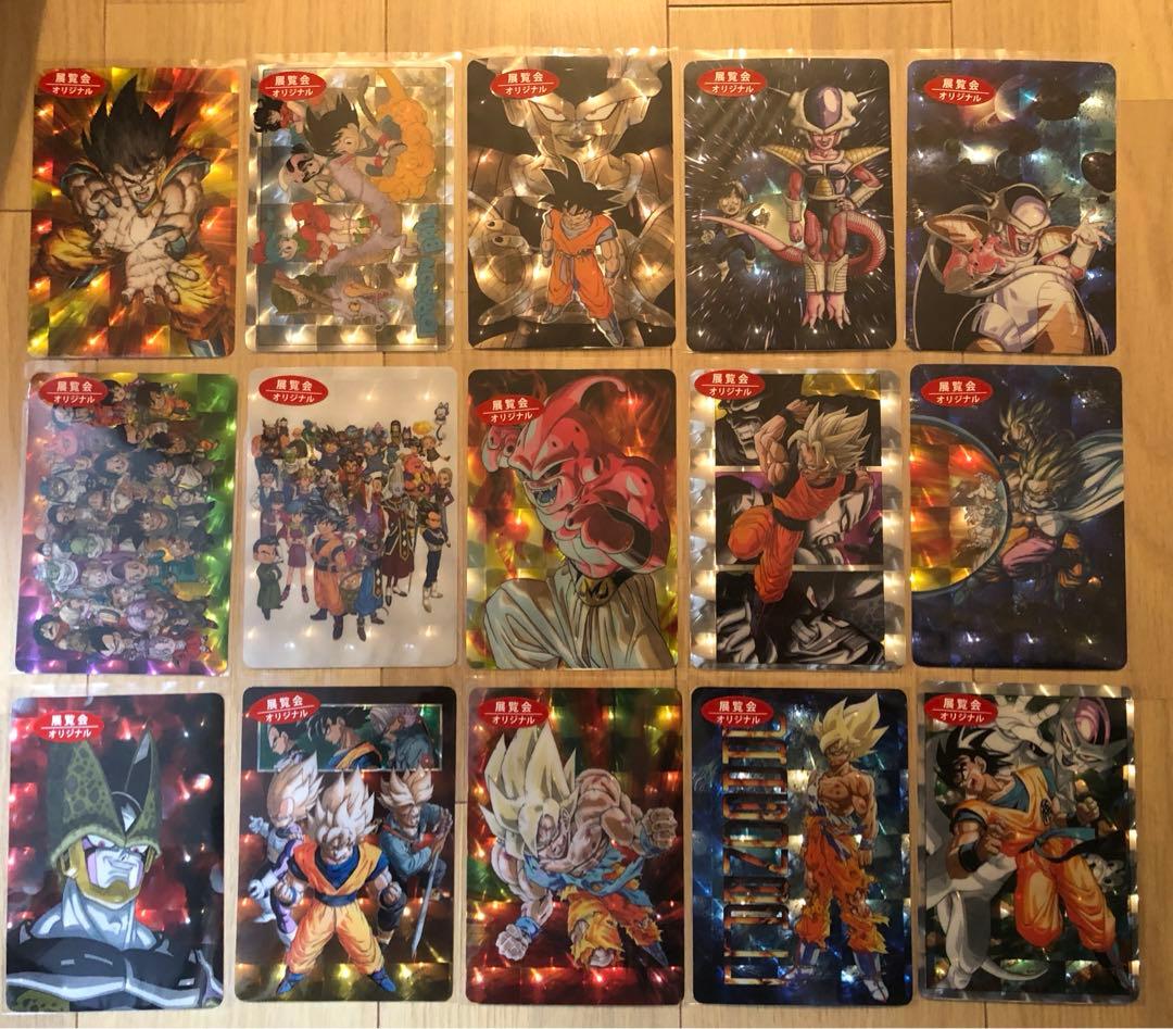 鳥山明　The World of DRAGON BALL ホロカードコンプセット 超2013 ドラゴンボール展 限定 鳥山明 描き下ろし柄 ホロカード ポスト