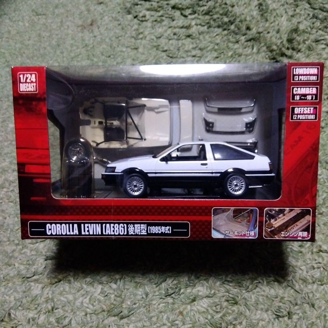 トヨタ AE86 カローラ レビン 後期 1985年式　ダイキャスト　ミニカー
