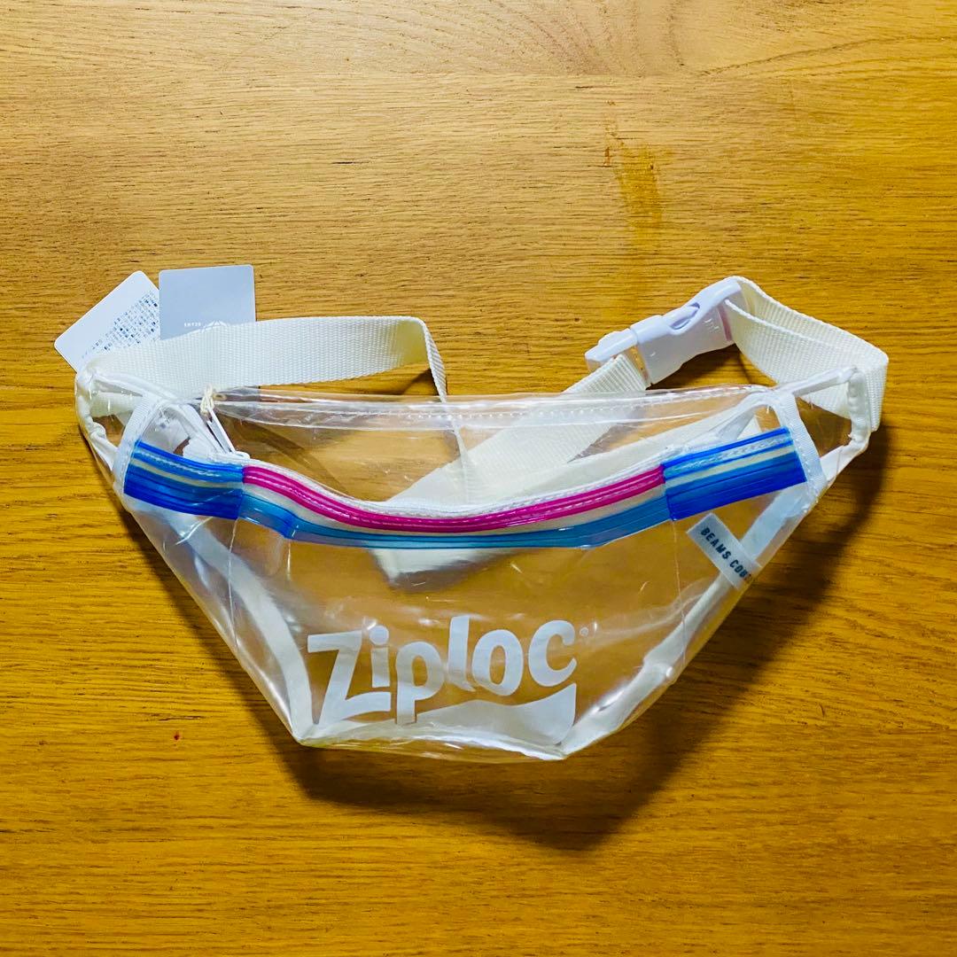 Ziploc × BEAMS COUTURE ウエストポーチ 未使用 BEAMSとジップロックが異色のコラボ！再販を望む声に応えて『Ziploc