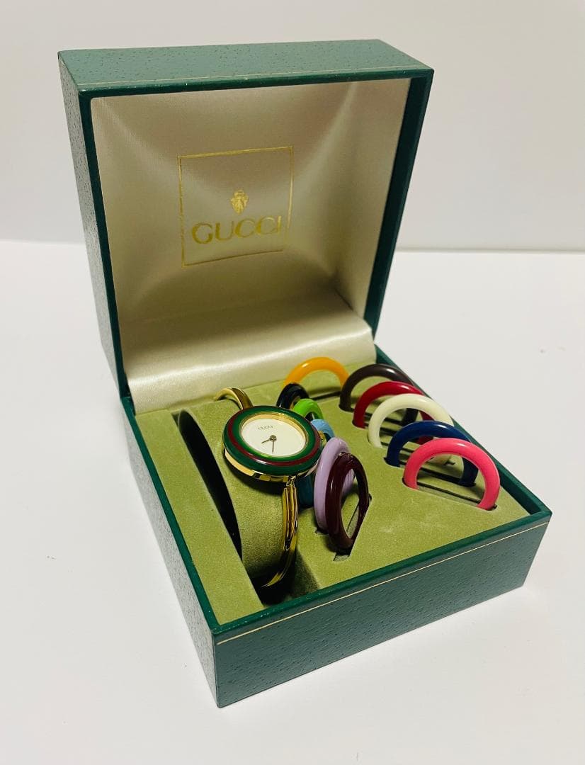 ◆◆交渉可能！[極上品]GUCCI グッチ チェンジベゼル 12個 [箱付]◆◆