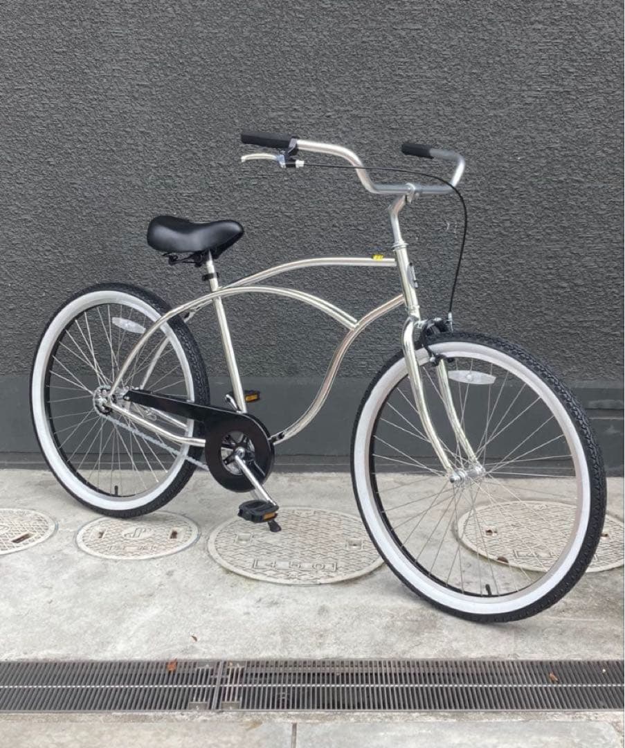 【新品】ビーチクルーザー_26インチ×2.125_CP