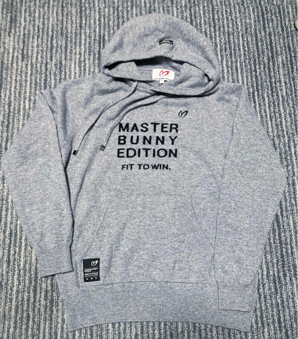 MASTERBUNNYEDITION カシミヤ100パーカー　フード　セーター