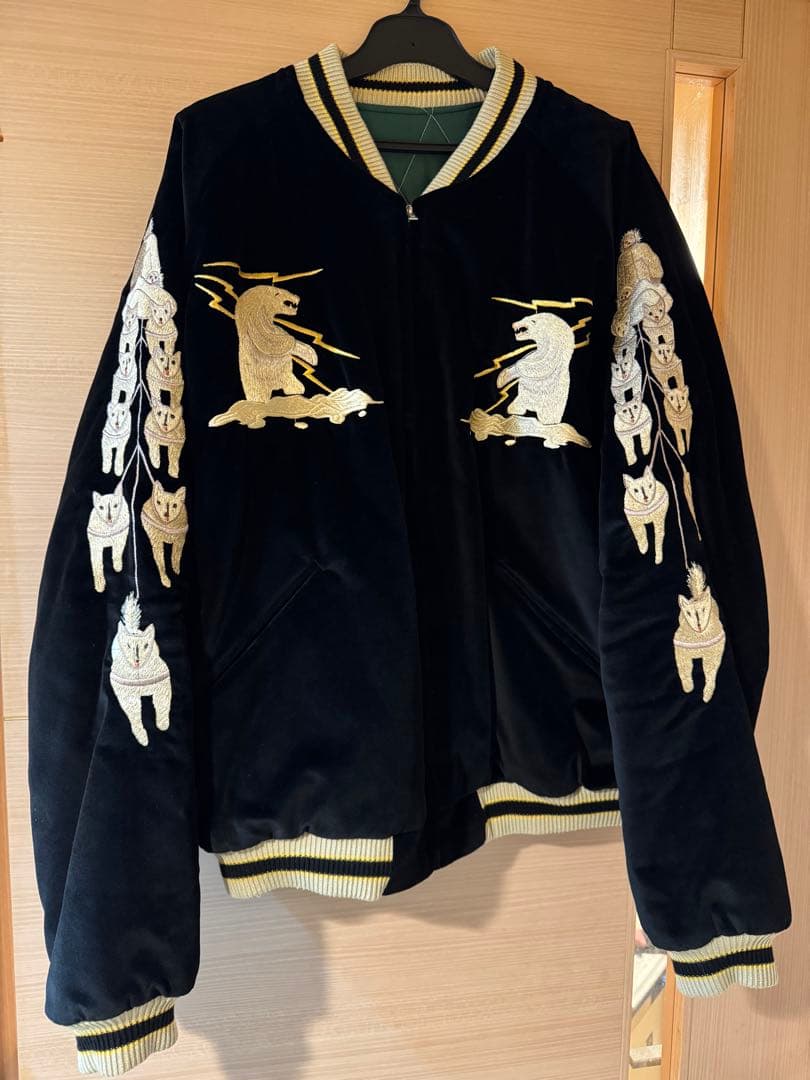 アラスカ スカジャン 別珍　XL