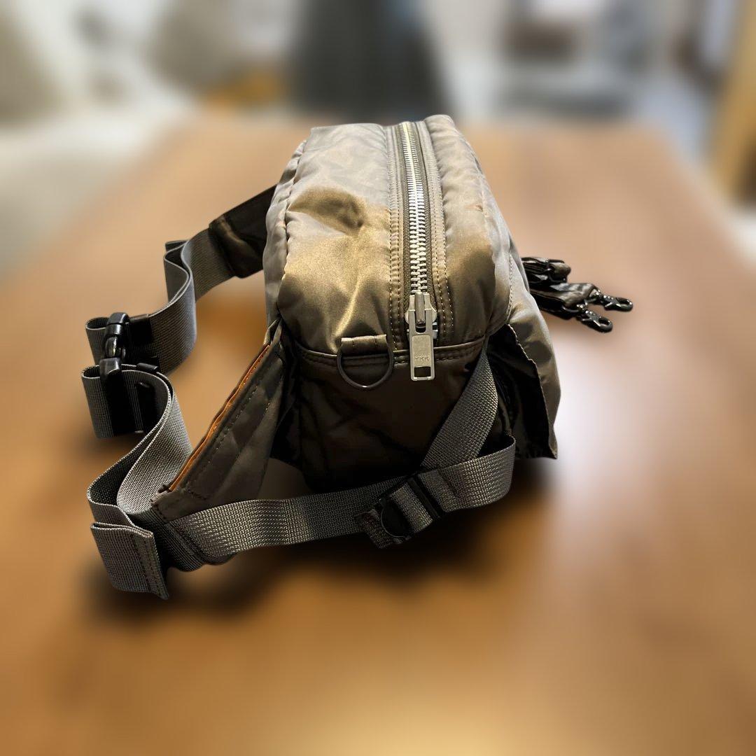 吉田カバン PORTER タンカー ウェストバッグ シルバーグレー - メルカリ