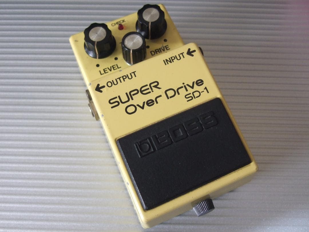 初年度 81年10月 NEC C4558C 日本製 MIJ BOSS SD-1