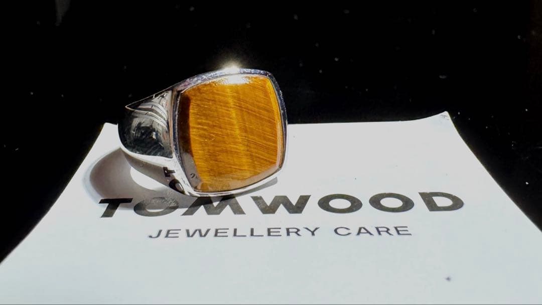 TOMWOOD Cushion Tiger Eye 10号　silver925