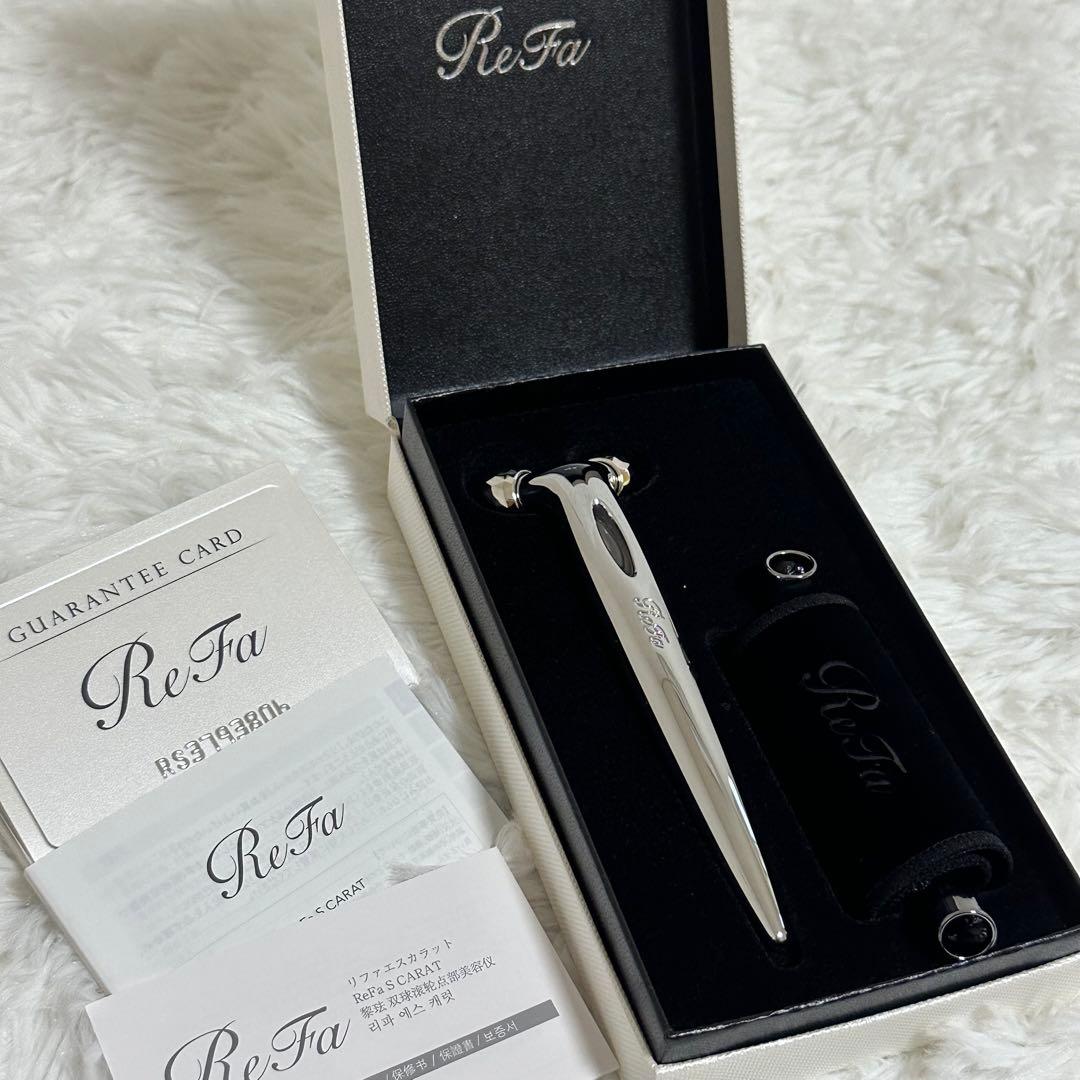 新品✨リファエスカラット 美顔器 コンパクトローラー マイクロカレント 収納袋