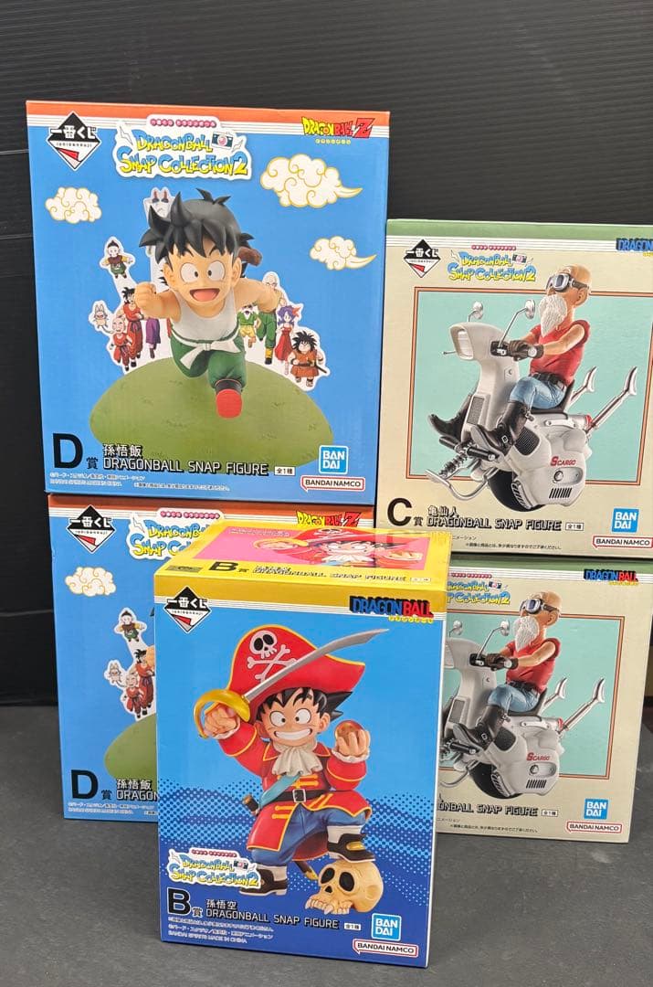 ドラゴンボール 一番くじ スナップコレクション2 B C D 賞 5点 セット 一番くじ ドラゴンボール DRAGONBALL SNAP COLLECTION2｜一番くじ