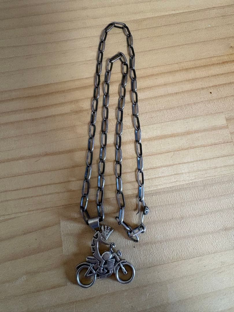 ナバホ族　ネックレス　シルバー925 55cm