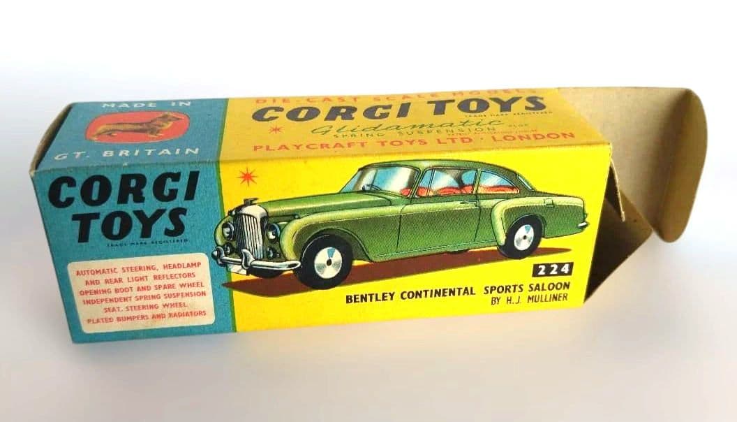 自動車 CORGI TOYS BENTLEY CONTINENTAL SPORTS